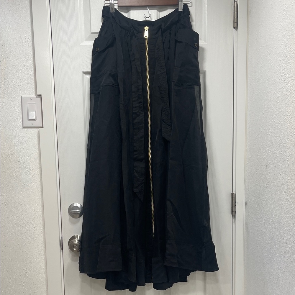 Anthropologie Elegant Black Women's Skirt